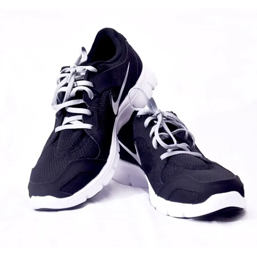Nike Flex Experience RN 599572-005 Men's Size 11 Black White Running Shoes